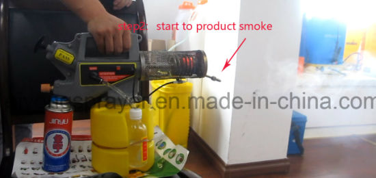 Small Fog Machine for Mosquitoes and Bees