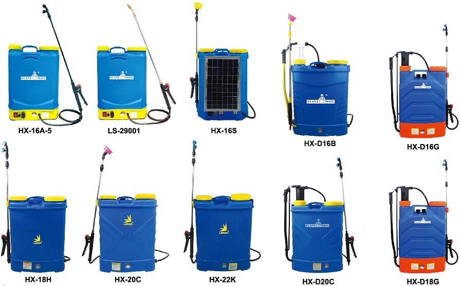 20L 2 in 1 Pump Sprayer Plastic Agricultural Knapsack Electric Sprayer (HX-D20C)