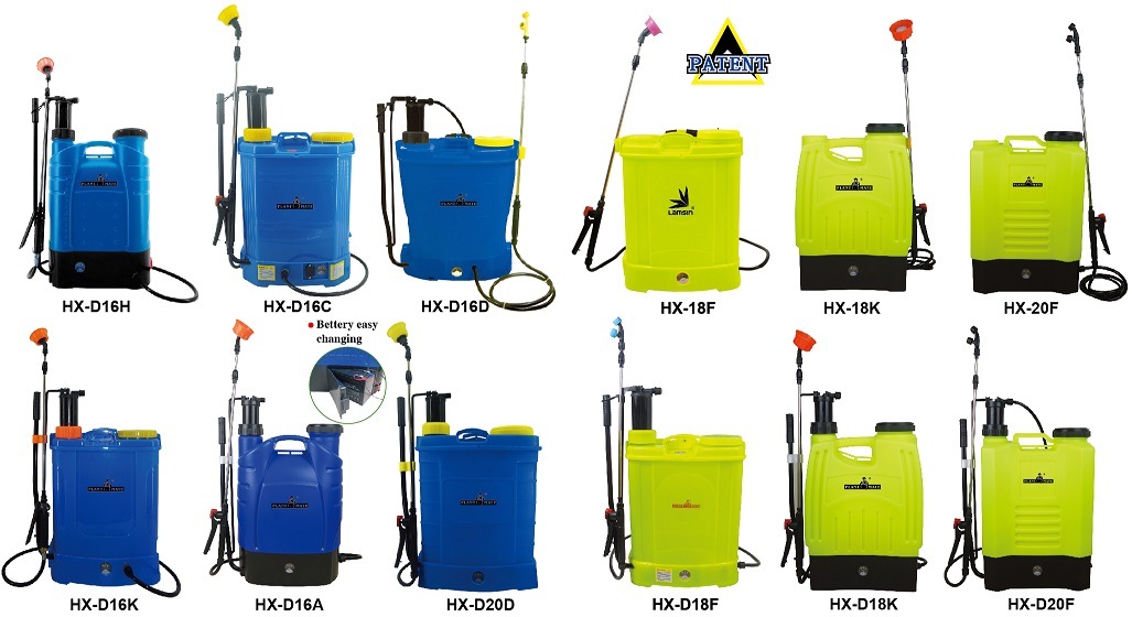 16L Agriculture Electric Sprayer Pump Sprayer (with pump) (HX-D16H)
